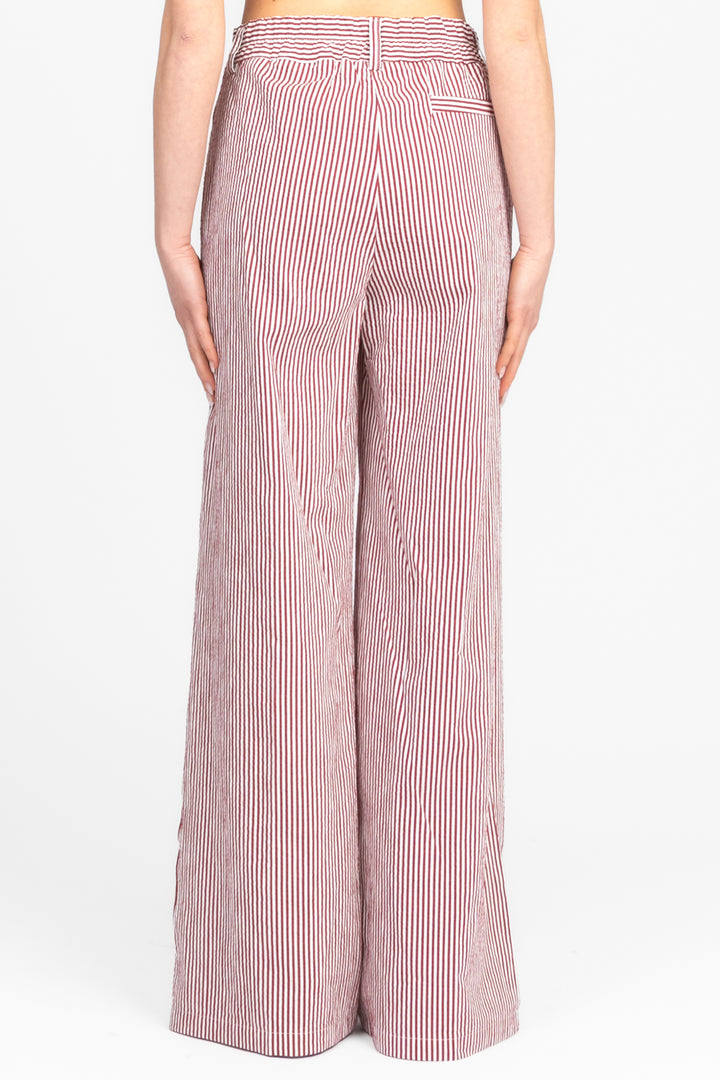 Tensione In - Pantalone palazzo rigato Art. S25P632