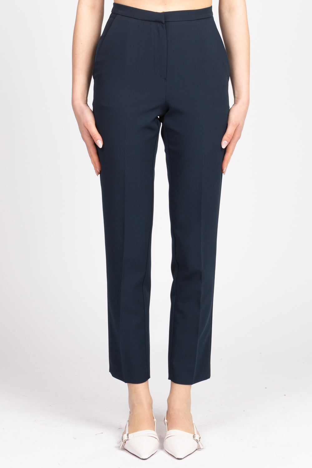 Emunà - Pantalone sigaretta con taschini Art. PE25079