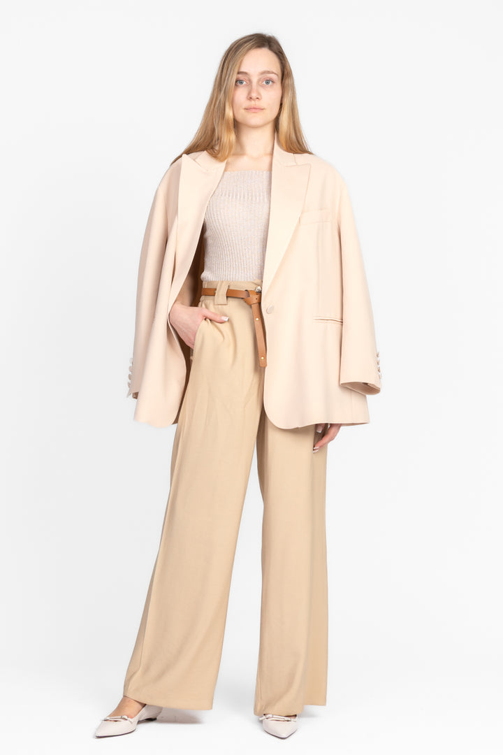 Tensione In - maglia  lurex scollo shiffer Art. D76845