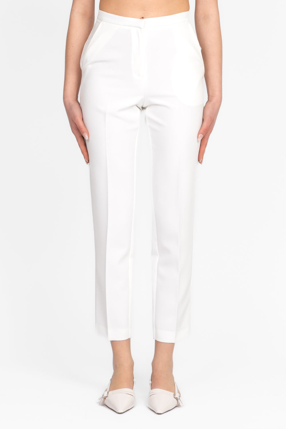 Emunà - Pantalone sigaretta con taschini Art. PE25079