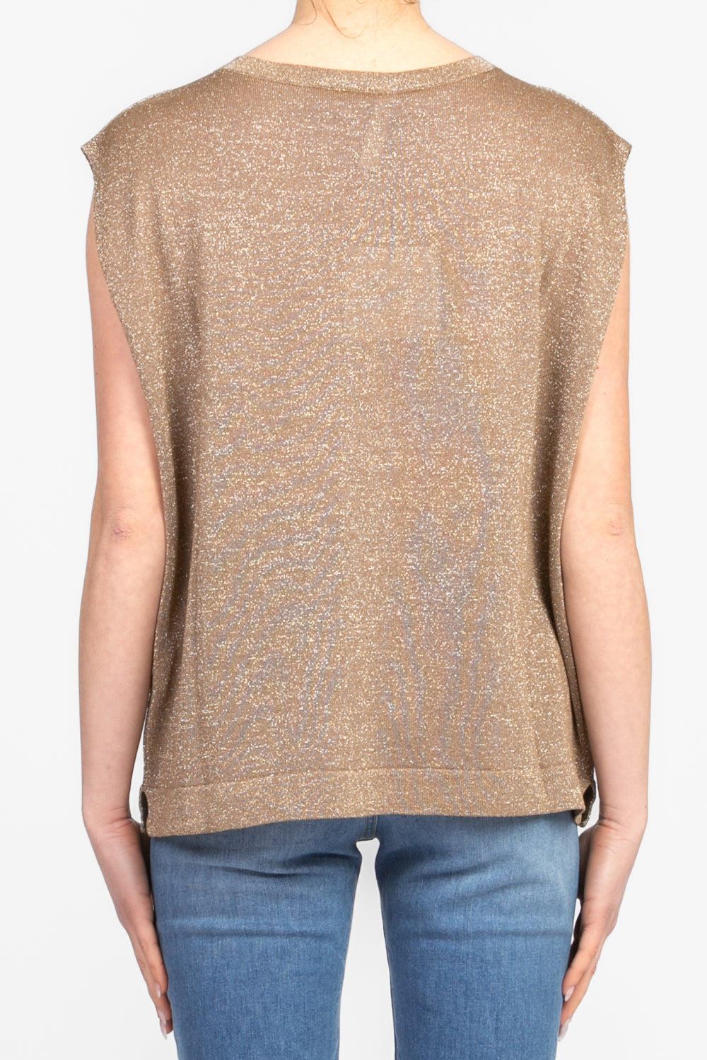 Tensione In - Gilet in maglia lurex Art. D76951