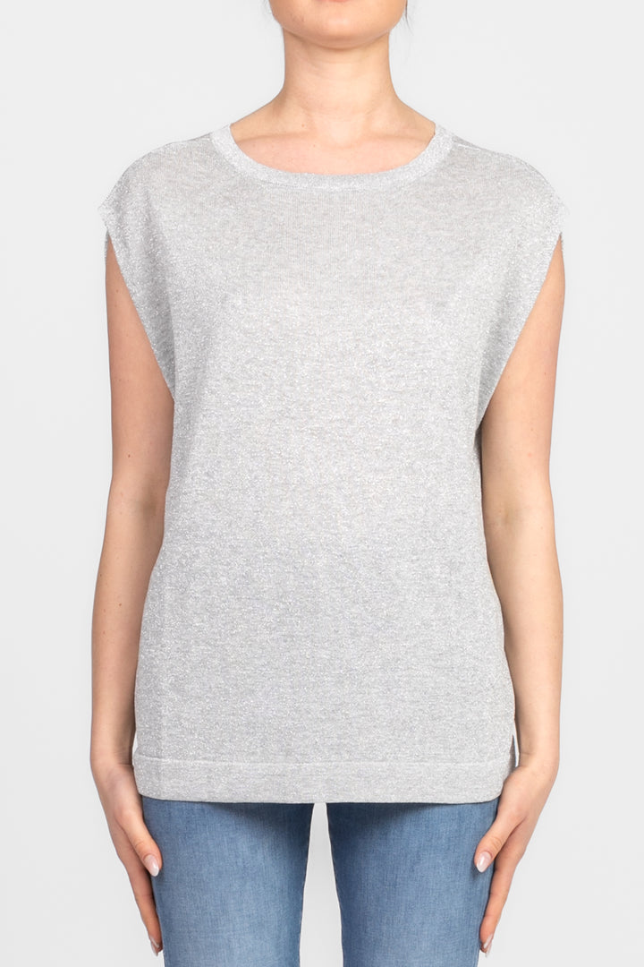 Tensione In - Gilet in maglia lurex Art. D76951