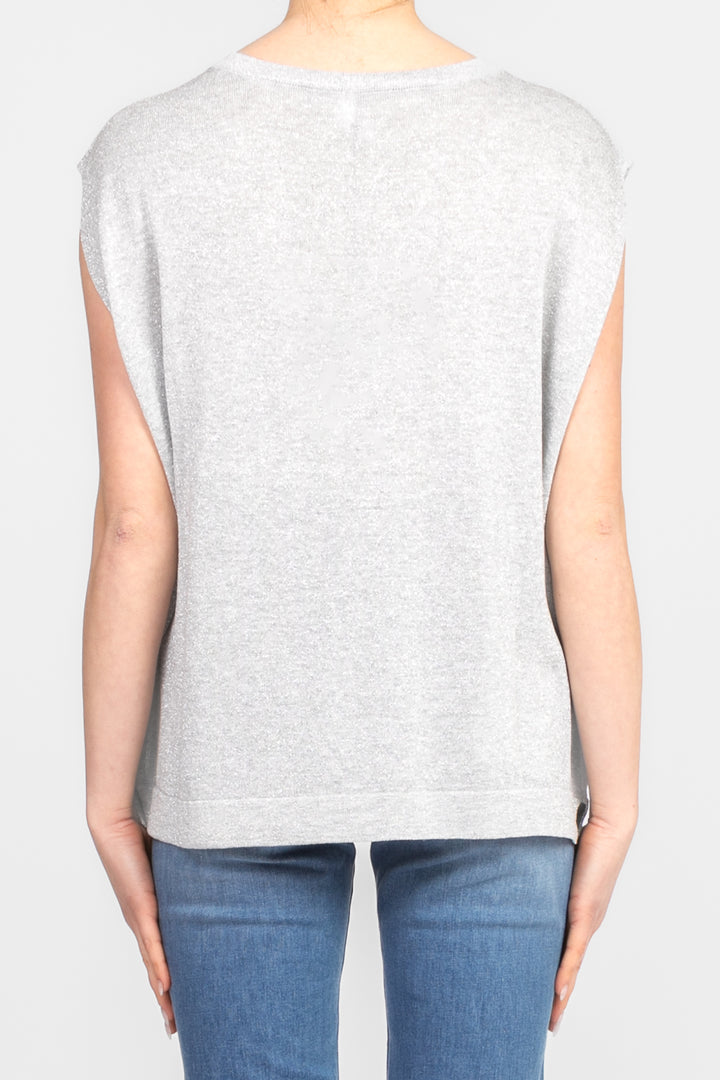 Tensione In - Gilet in maglia lurex Art. D76951