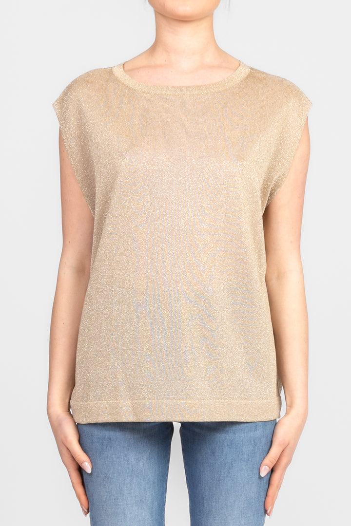 Tensione In - Gilet in maglia lurex Art. D76951
