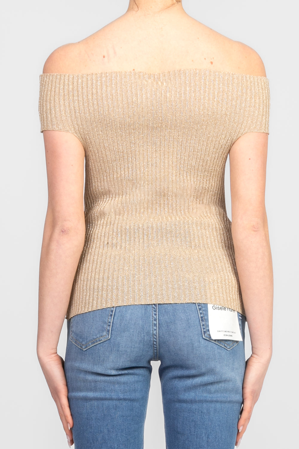 Tensione In - maglia  lurex scollo shiffer Art. D76845