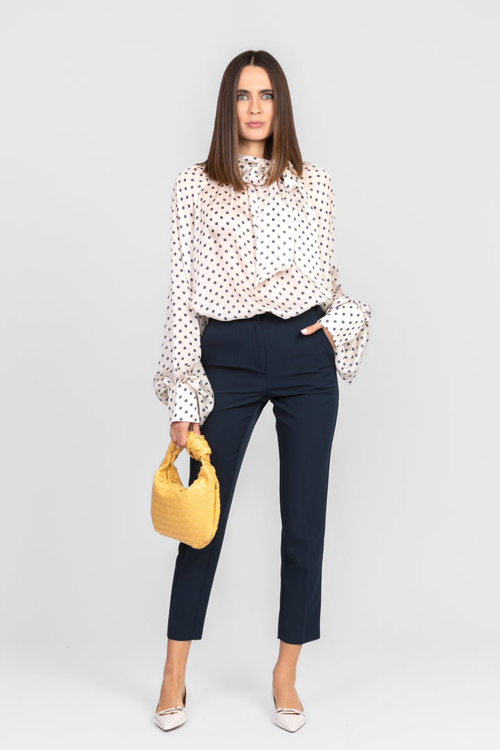 Emunà - Pantalone sigaretta con taschini Art. PE25079