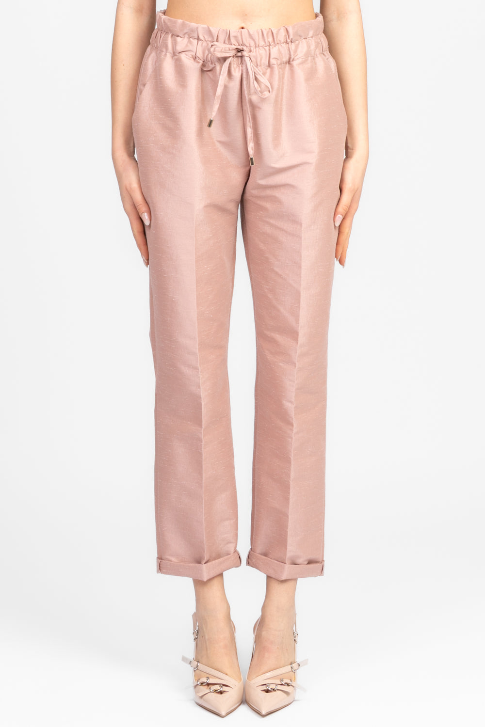 Tensione In - Pantalone boy con coulisse Art. S25P289