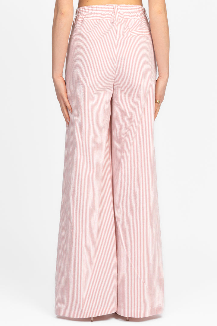 Tensione In - Pantalone palazzo rigato Art. S25P632