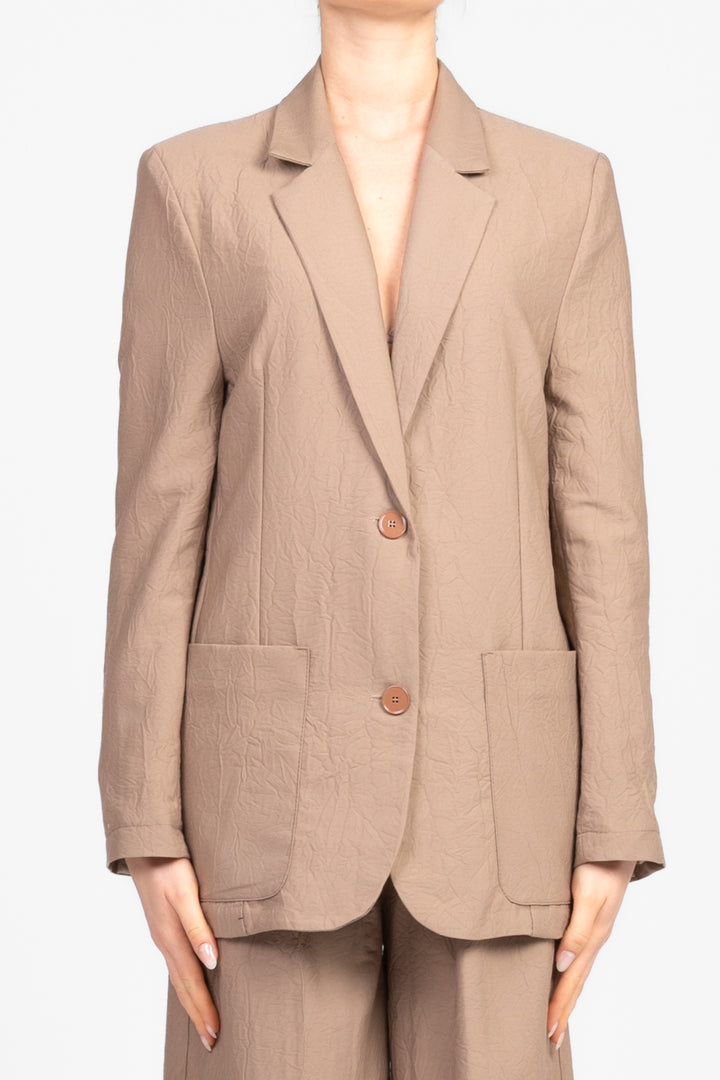 Vicolo - Giacca un petto goffrata Art. TD0405