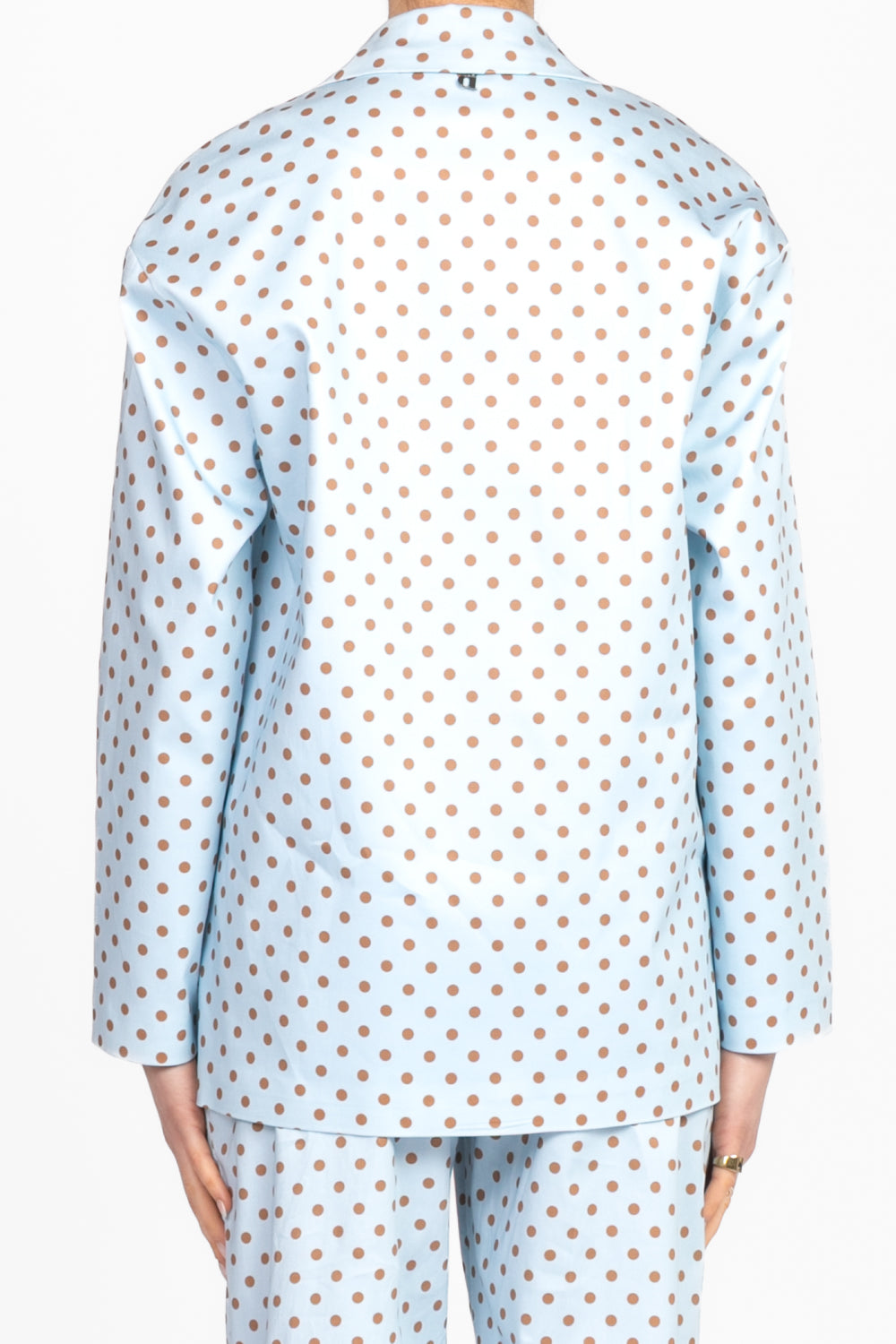 Dixie - Giacca over pois con taschini Art. J041W052