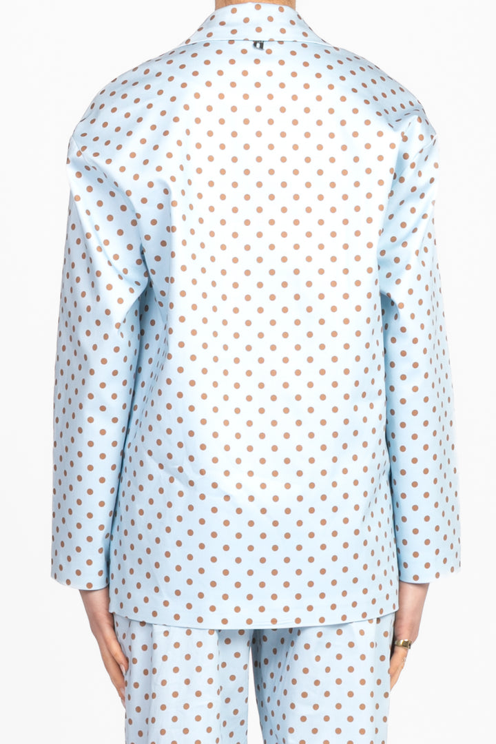 Dixie - Giacca over pois con taschini Art. J041W052