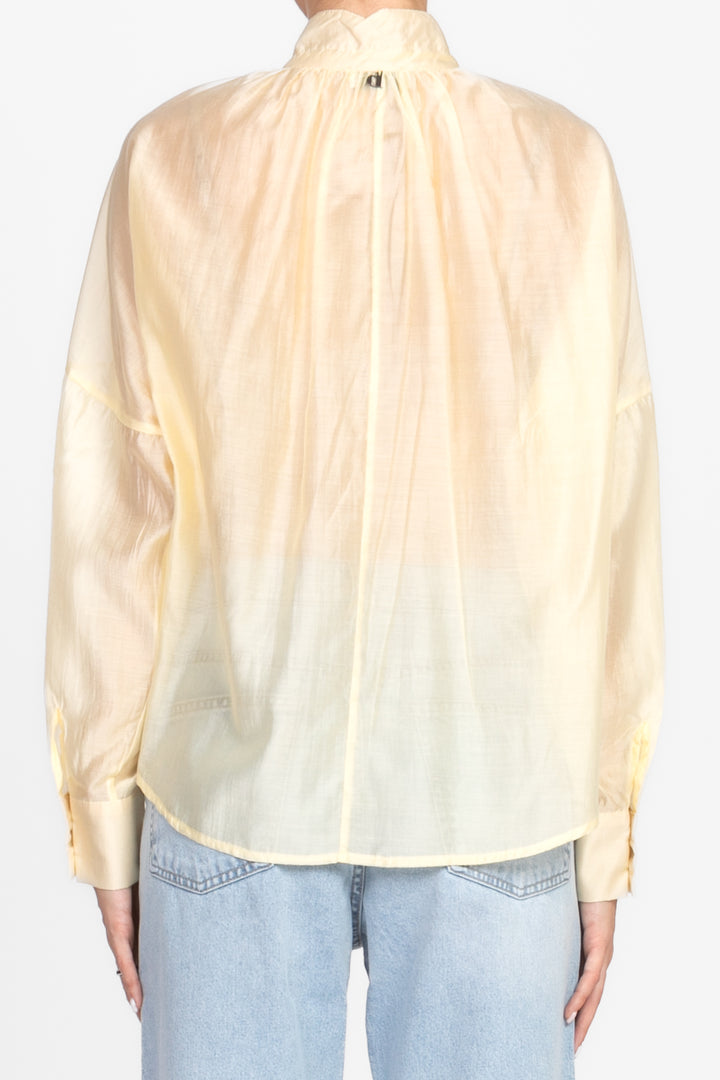 Dixie - Blusa scollo coreano con laccio Art. C945W109