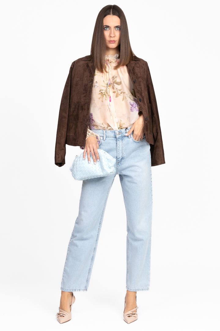Dixie - Blusa floreale con laccio Art. C207W119