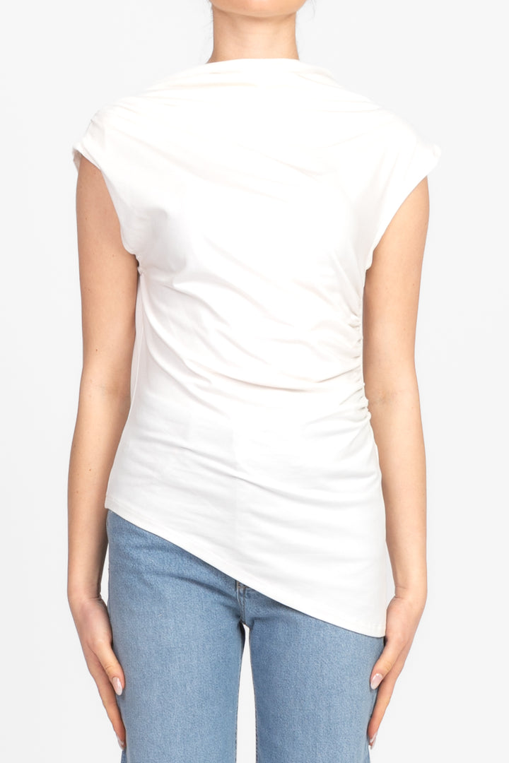 Tensione In - T-shirt con arricciatura Art. TN11