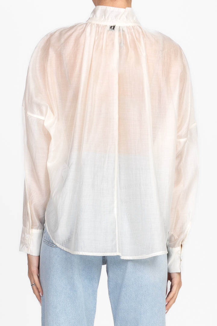 Dixie - Blusa scollo coreano con laccio Art. C945W109