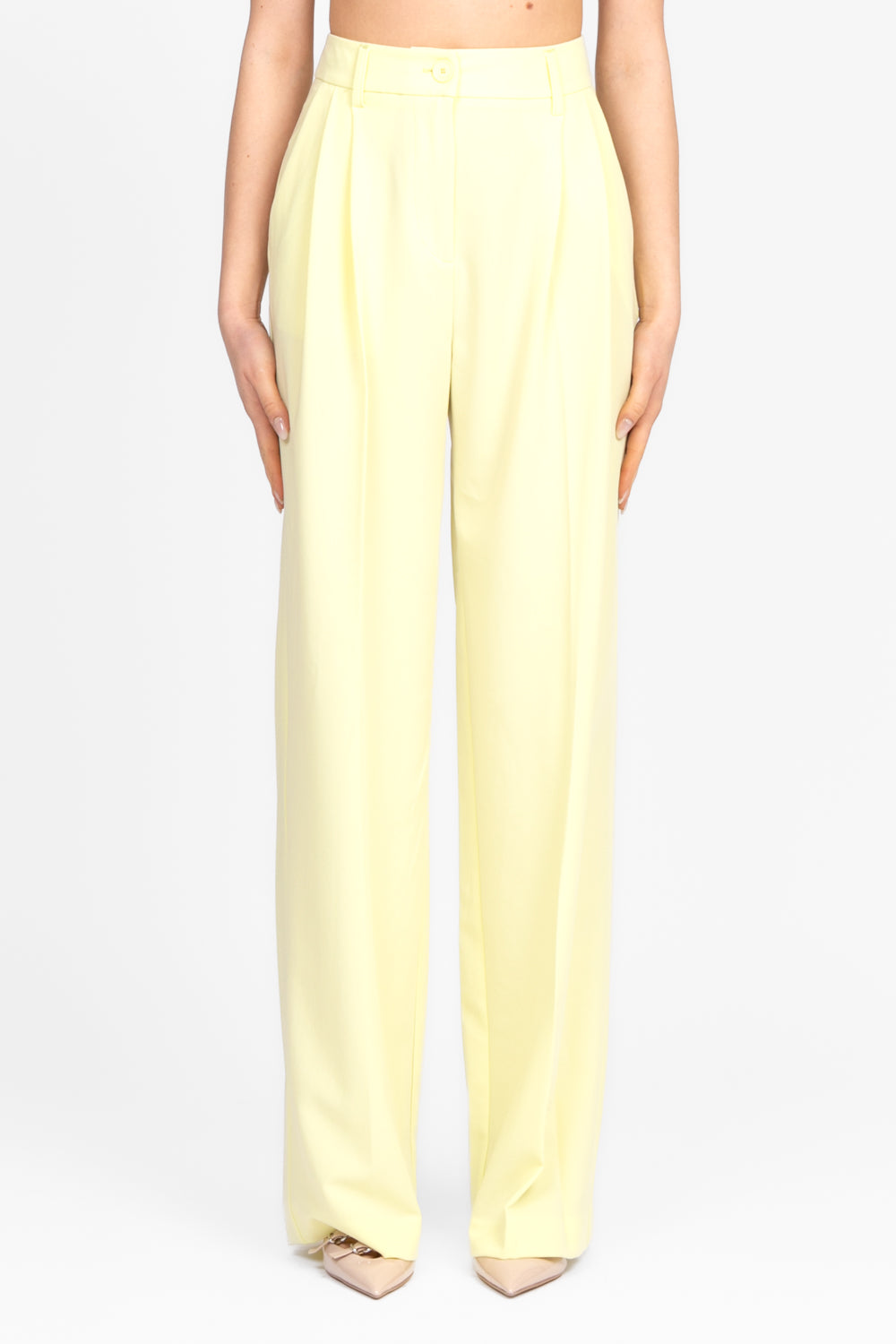 Imperial - Pantalone palazzo con pinces Art. P1U5JIC3FO