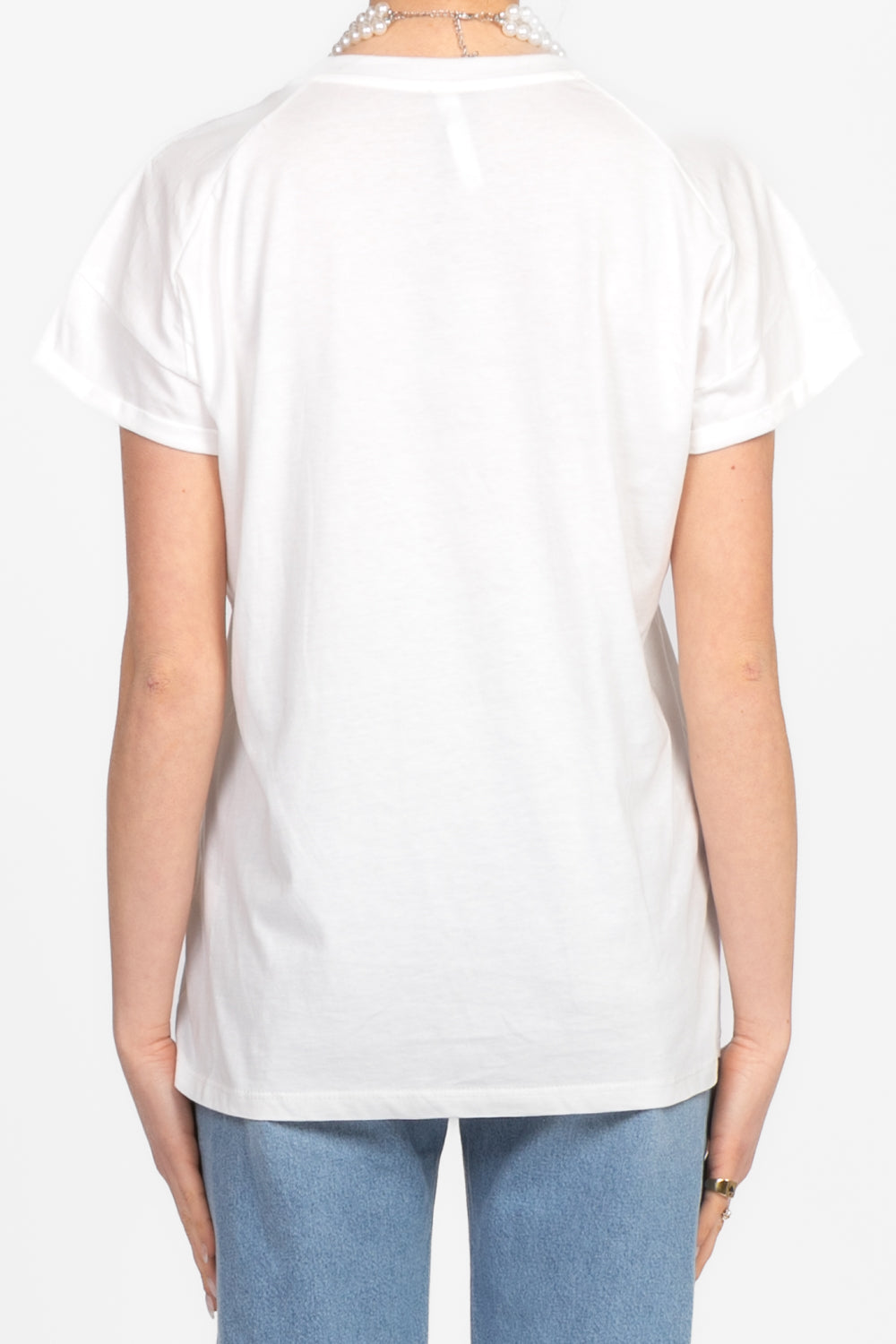Tensione In - T-shirt stampa "Hollywood" con collana Art. 36483