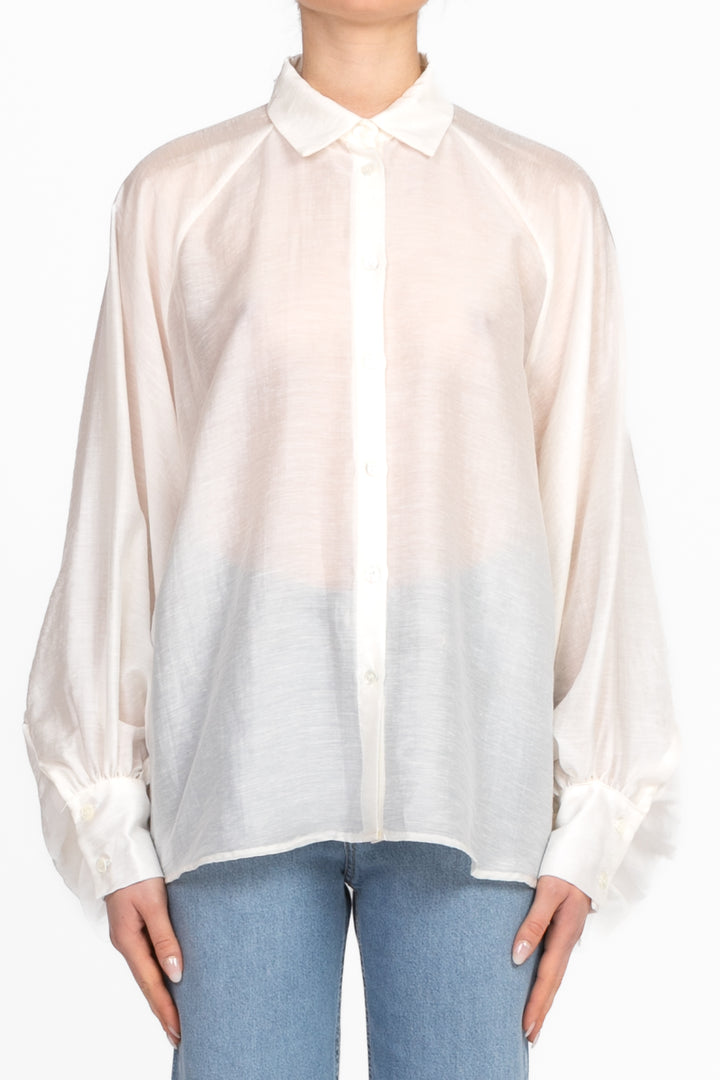 Vicolo - Camicia con manica palloncino Art. TD1685
