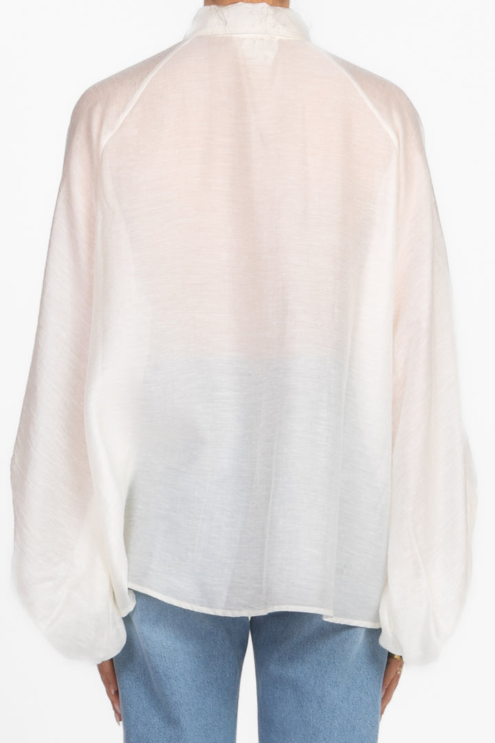 Vicolo - Camicia con manica palloncino Art. TD1685