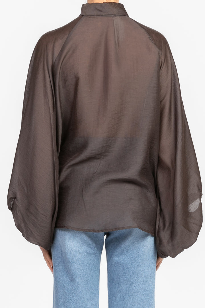 Vicolo - Camicia con manica palloncino Art. TD1685