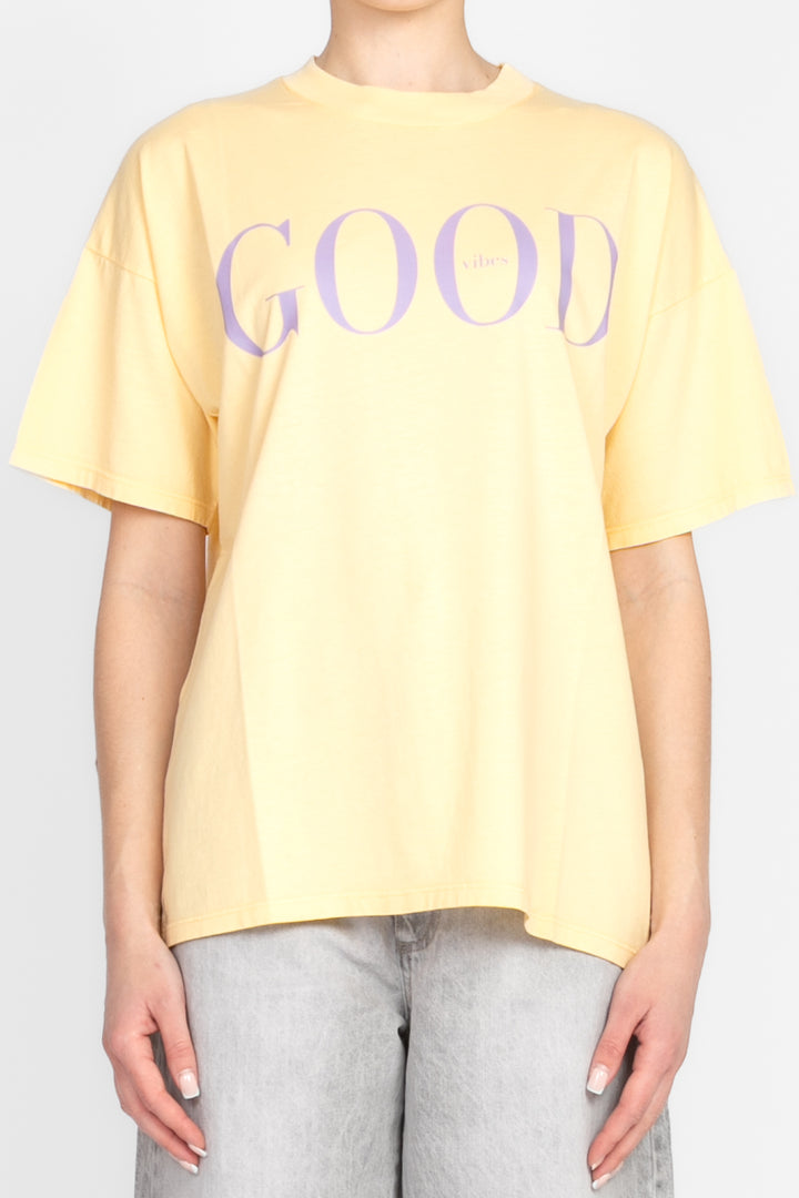 Vicolo - T-Shirt stampa "Good" Art. RD0152