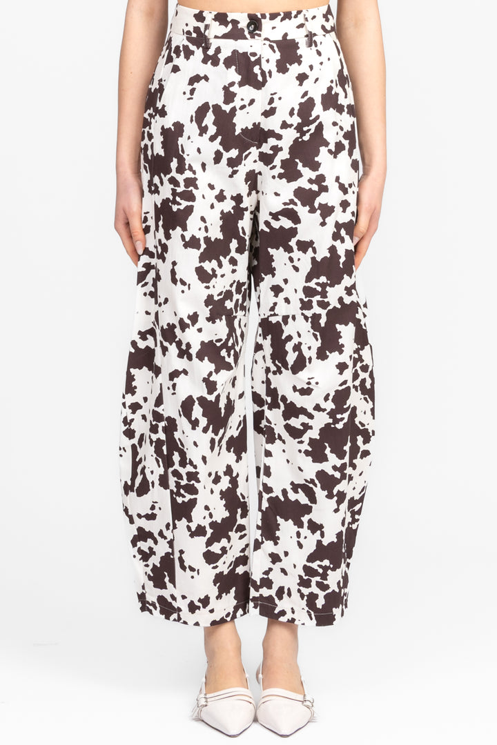 Imperial - Pantalone barrel pezzato Art. P5T5JRV