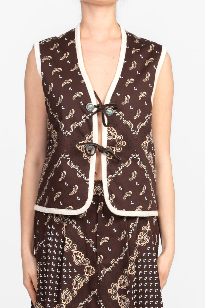 Tensione In - Gilet stampa bandana Art. 36552