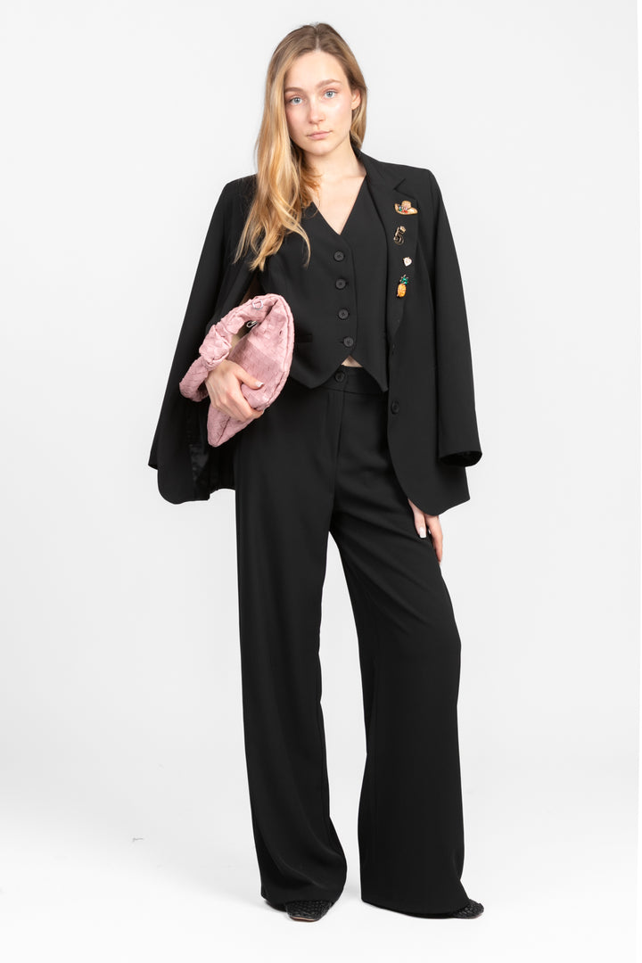 Tensione In - Completo gilet e pantalone in crepe Art. 25C6519