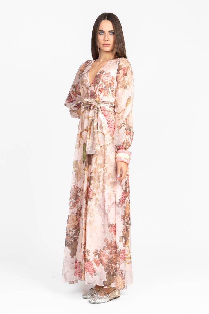 Dixie - Abito floreale con fiocco Art. ALSOWRZ