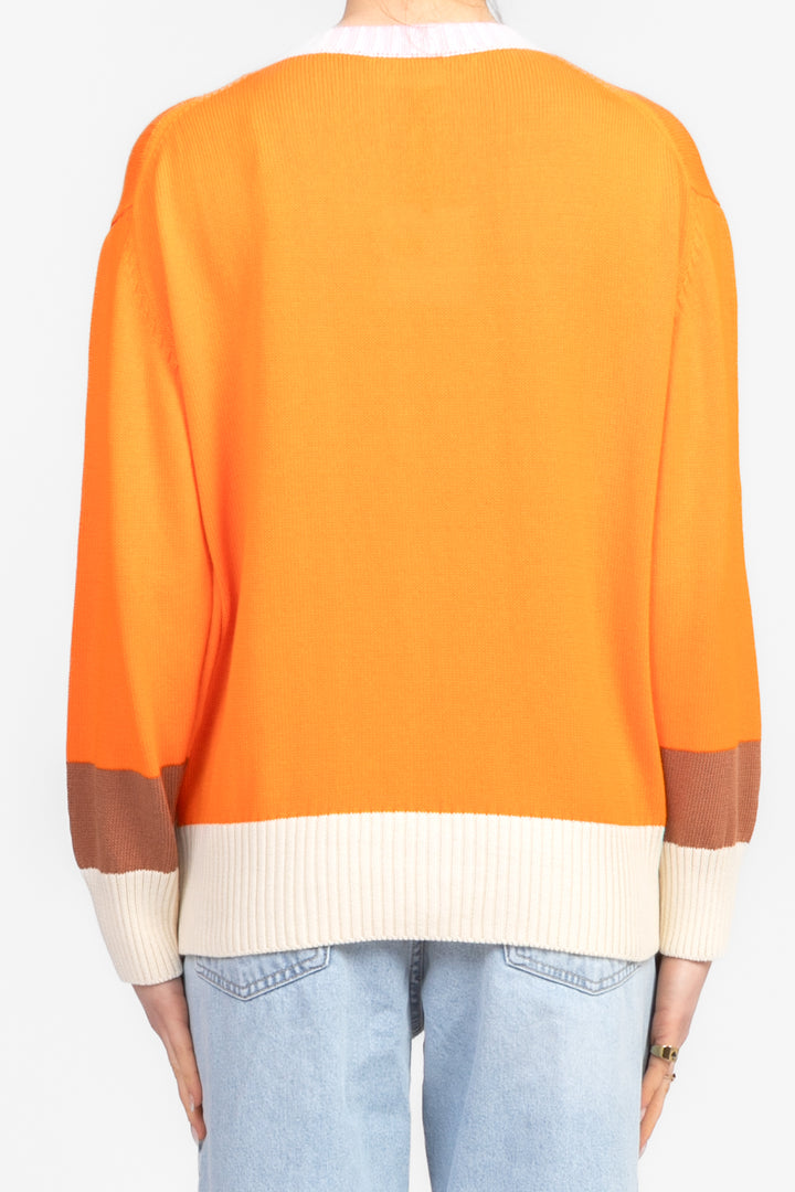 Vicolo - Maglia girocollo contrasto Art. 77102D