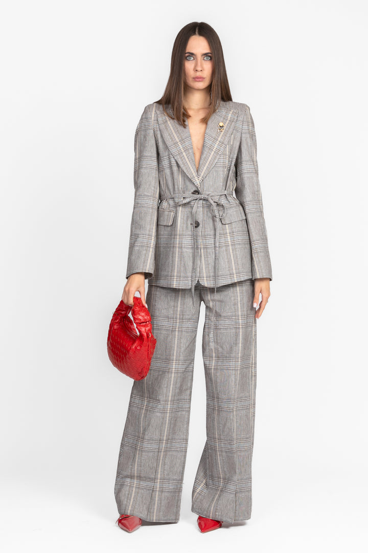 Tensione In - Pantalone galles palazzo Art. S25P776