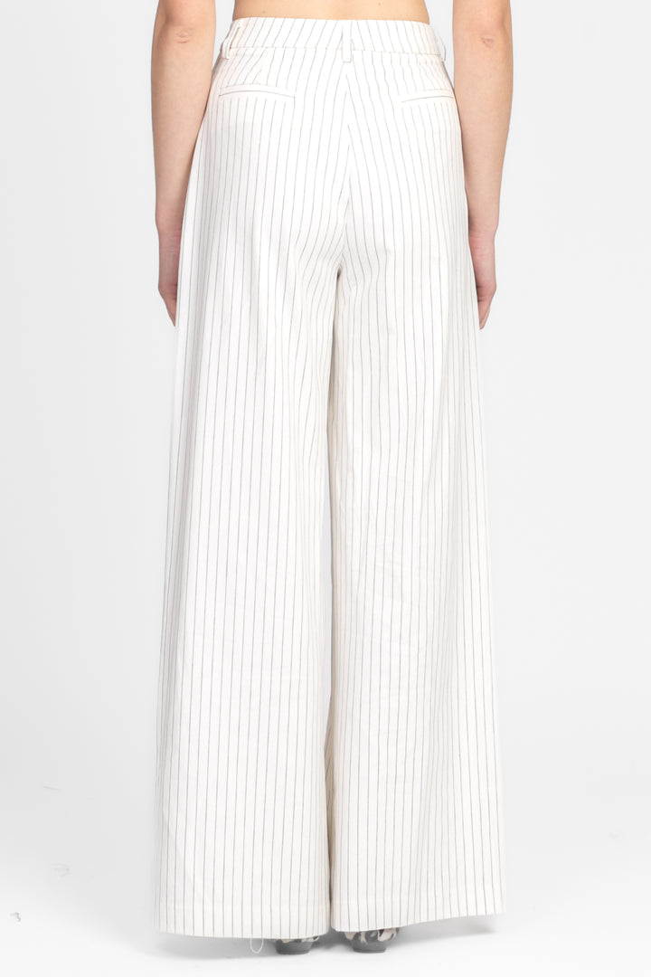 Vicolo - Pantalone gessato con pinces Art. TD1741