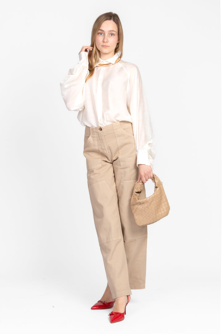 Vicolo - Camicia con manica palloncino Art. TD1685