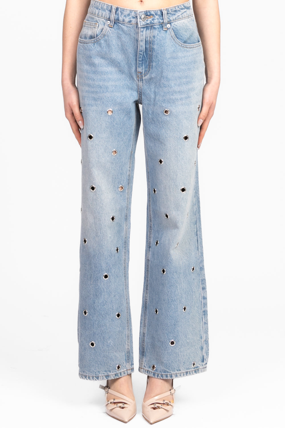 Vicolo - Jeans CORA con applicazioni anello Art. DD5211
