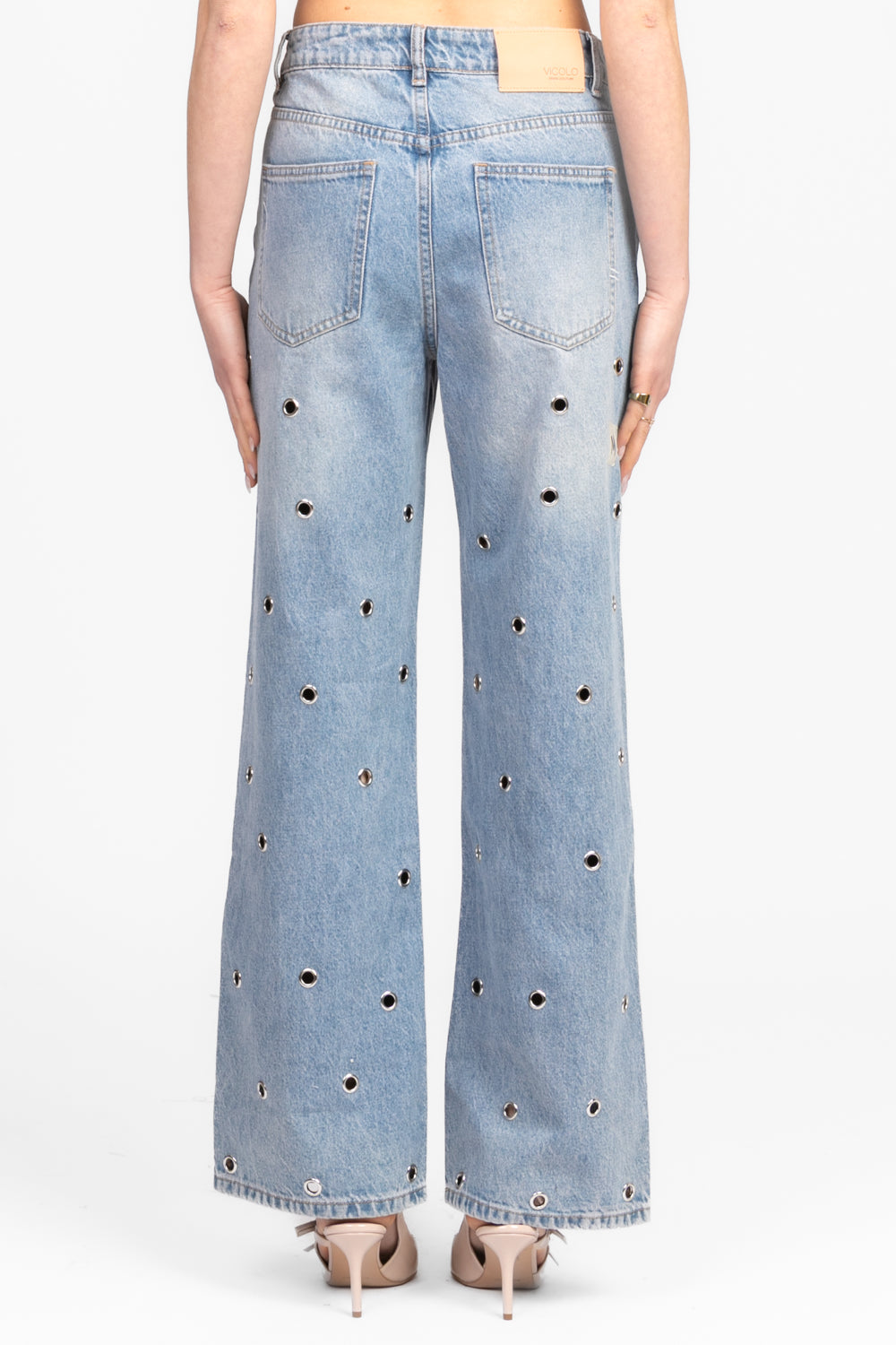 Vicolo - Jeans CORA con applicazioni anello Art. DD5211
