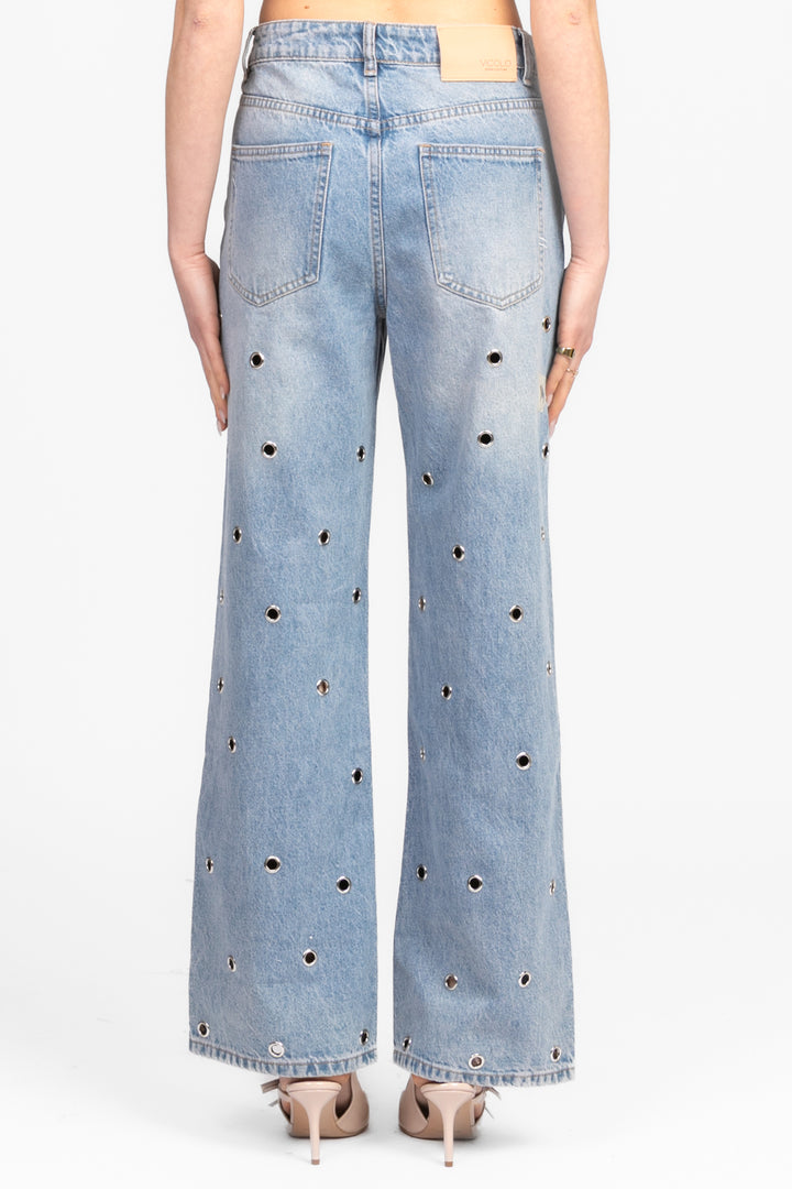 Vicolo - Jeans CORA con applicazioni anello Art. DD5211