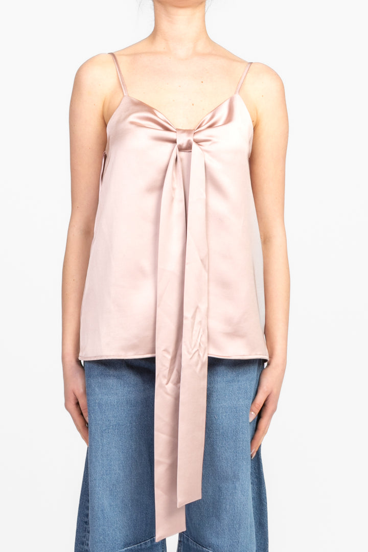 Vicolo - Top satin con fiocco Art. TD1102