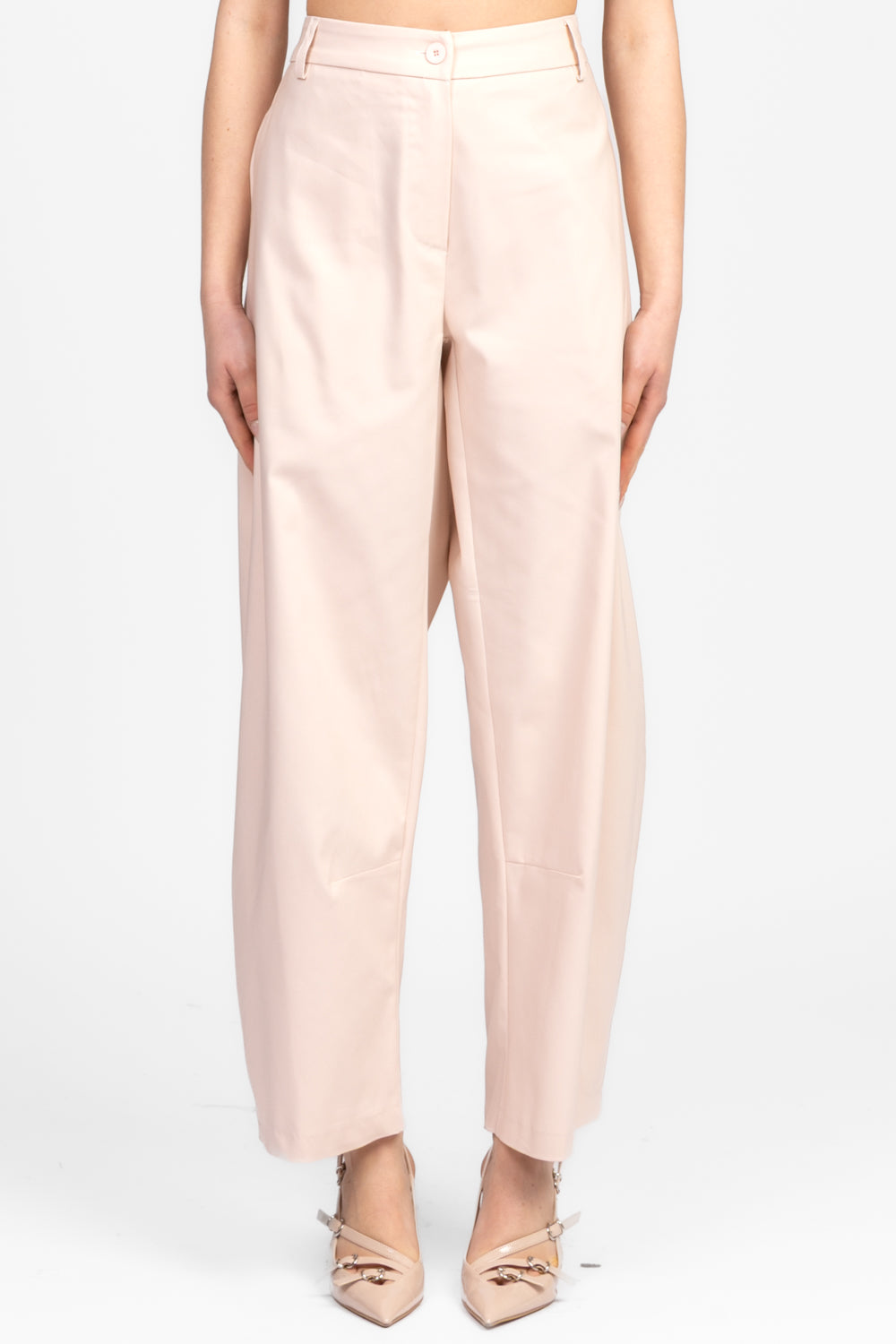 Tensione In - Pantalone barrel tessuto tecnico Art. 25P7314