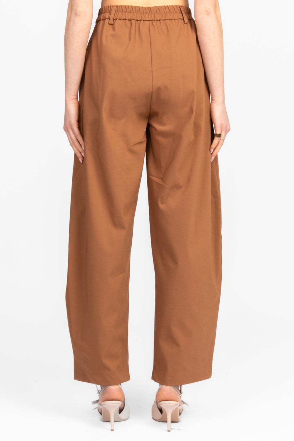 Tensione In - Pantalone barrel tessuto tecnico Art. 25P7314
