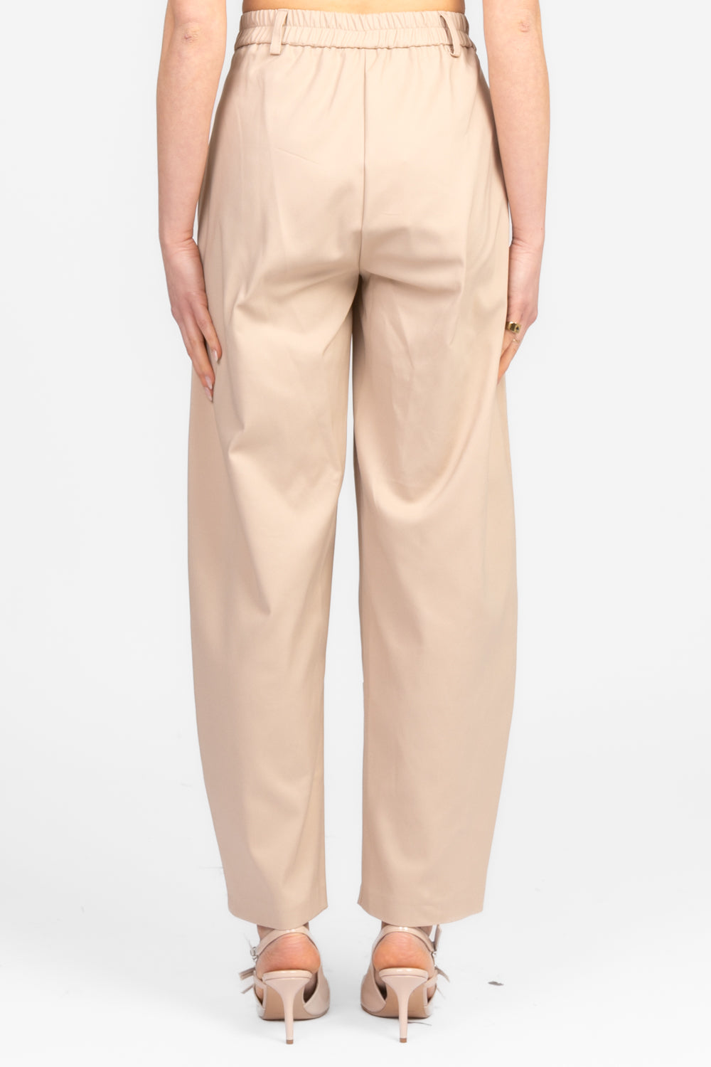 Tensione In - Pantalone barrel tessuto tecnico Art. 25P7314