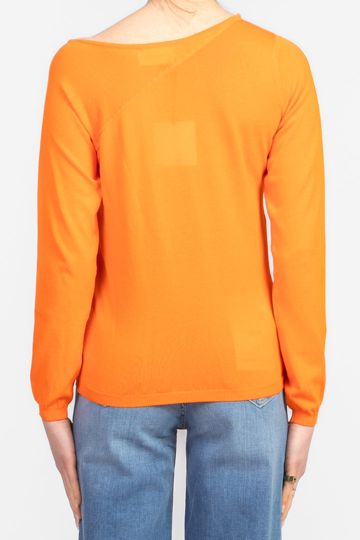 Vicolo - Maglia scollo asimmetrico Art. 22053D