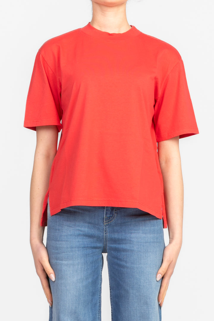 Emunà - T-shirt girocollo con spacchetti Art. 271M05