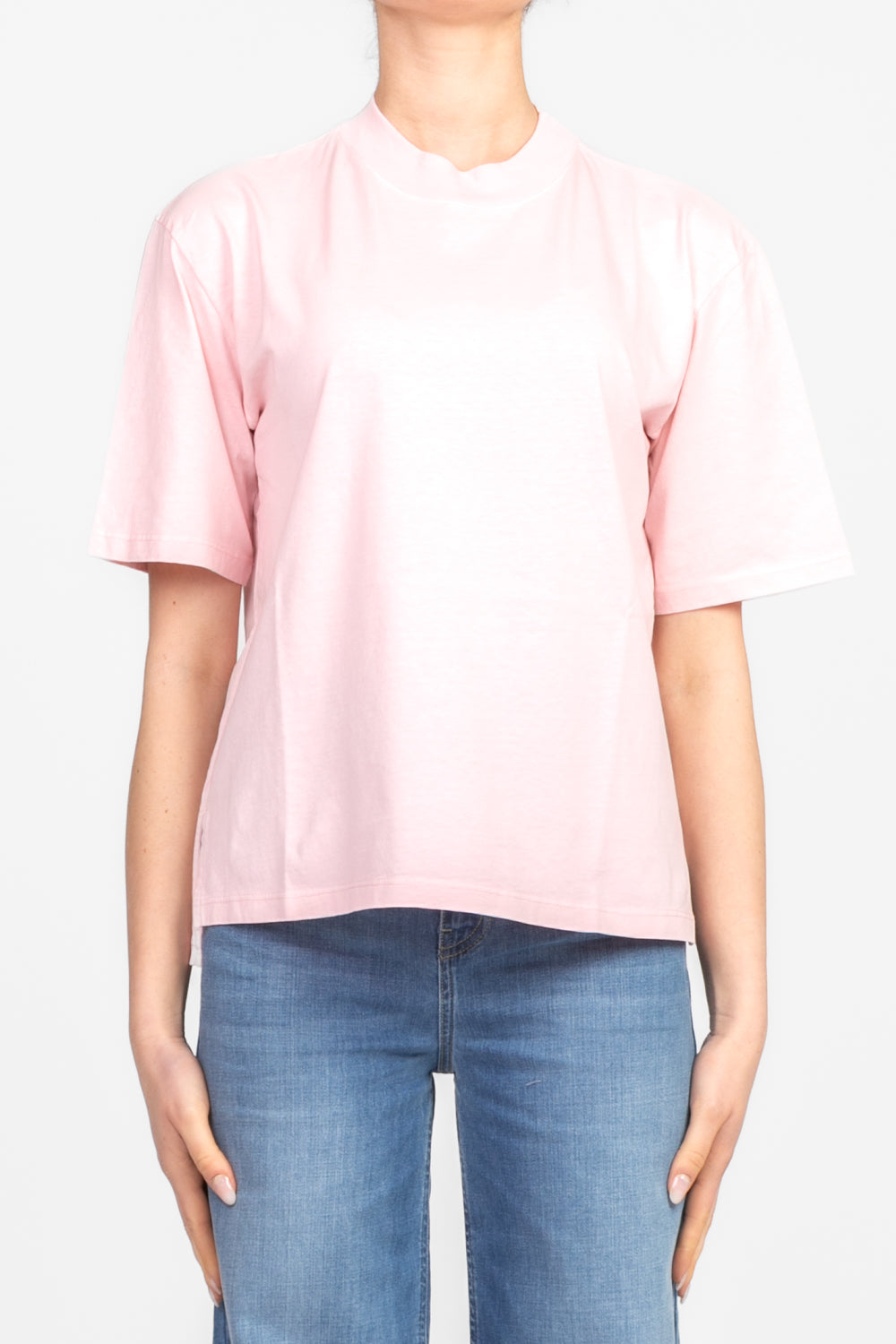 Emunà - T-shirt girocollo con spacchetti Art. 271M05