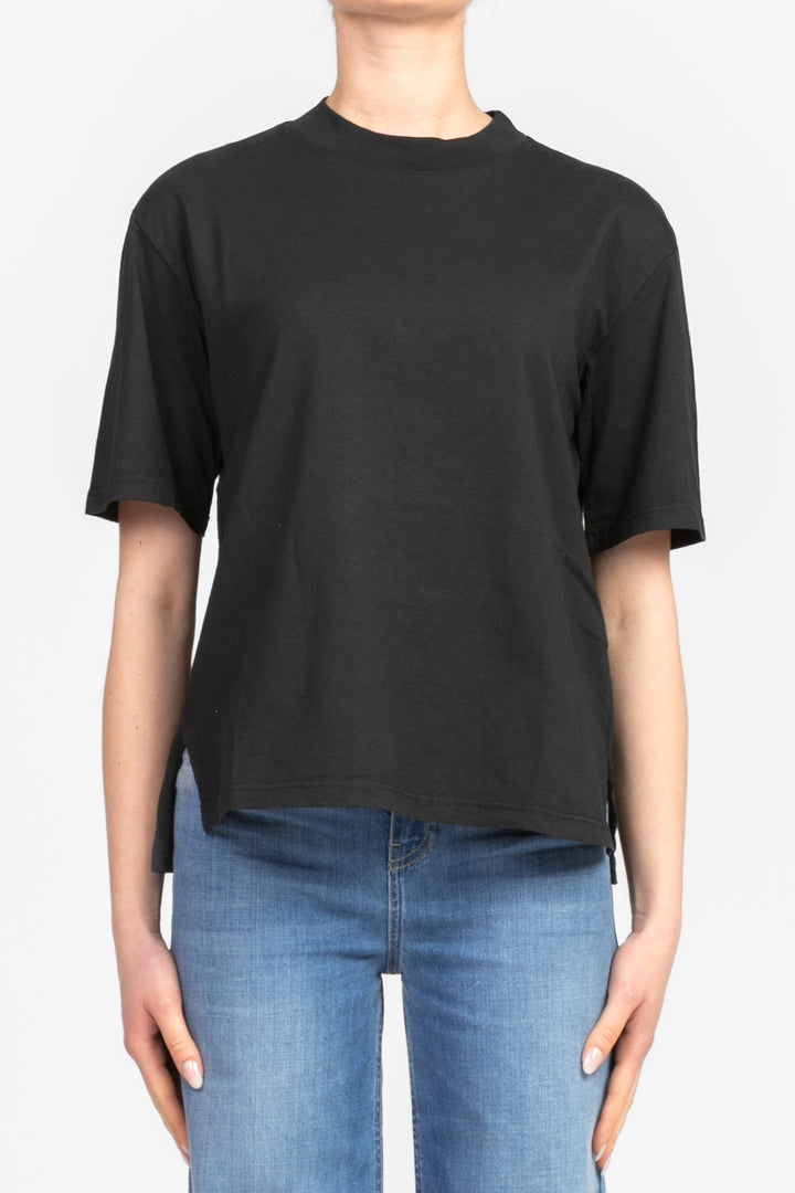 Emunà - T-shirt girocollo con spacchetti Art. 271M05
