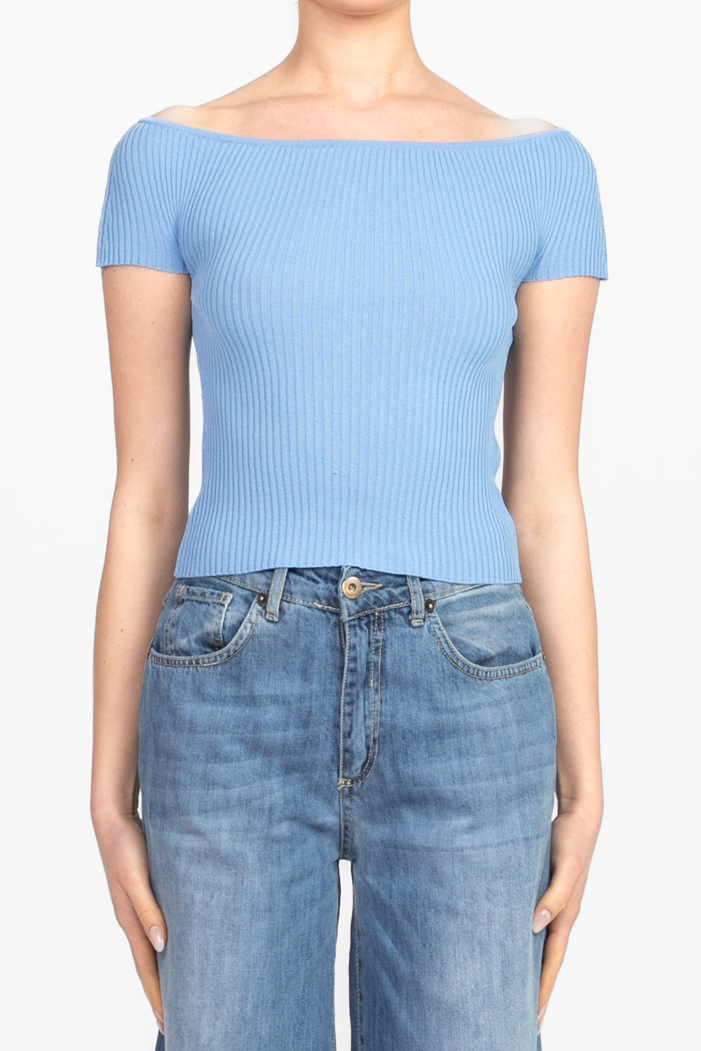 Vicolo - Maglia scollo shiffer Art. 22108D