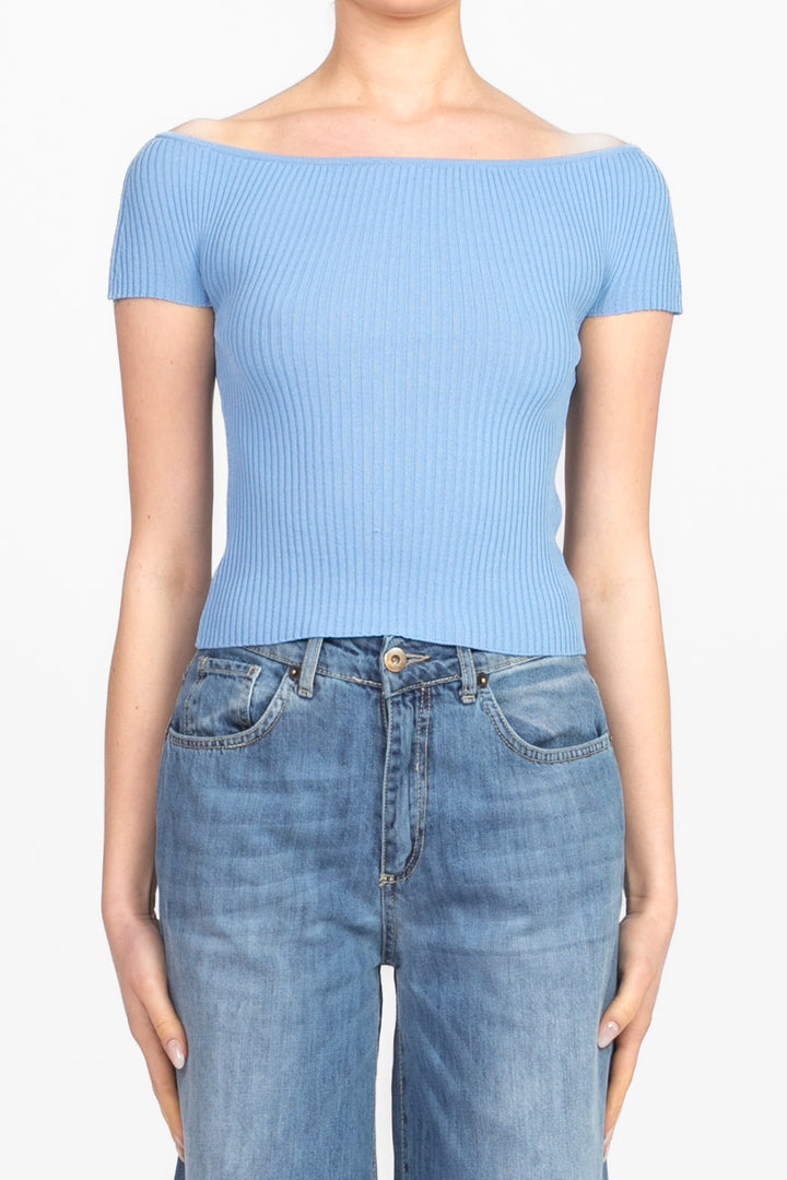 Vicolo - Maglia scollo shiffer Art. 22108D