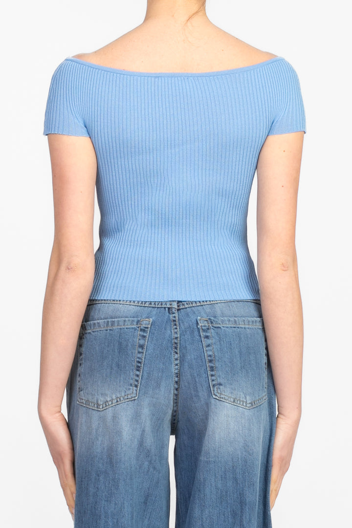 Vicolo - Maglia scollo shiffer Art. 22108D