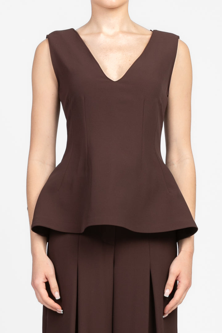 Tensione In - Top peplum con fiore Art. OH874