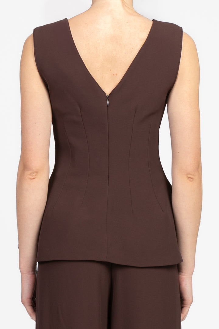 Tensione In - Top peplum con fiore Art. OH874