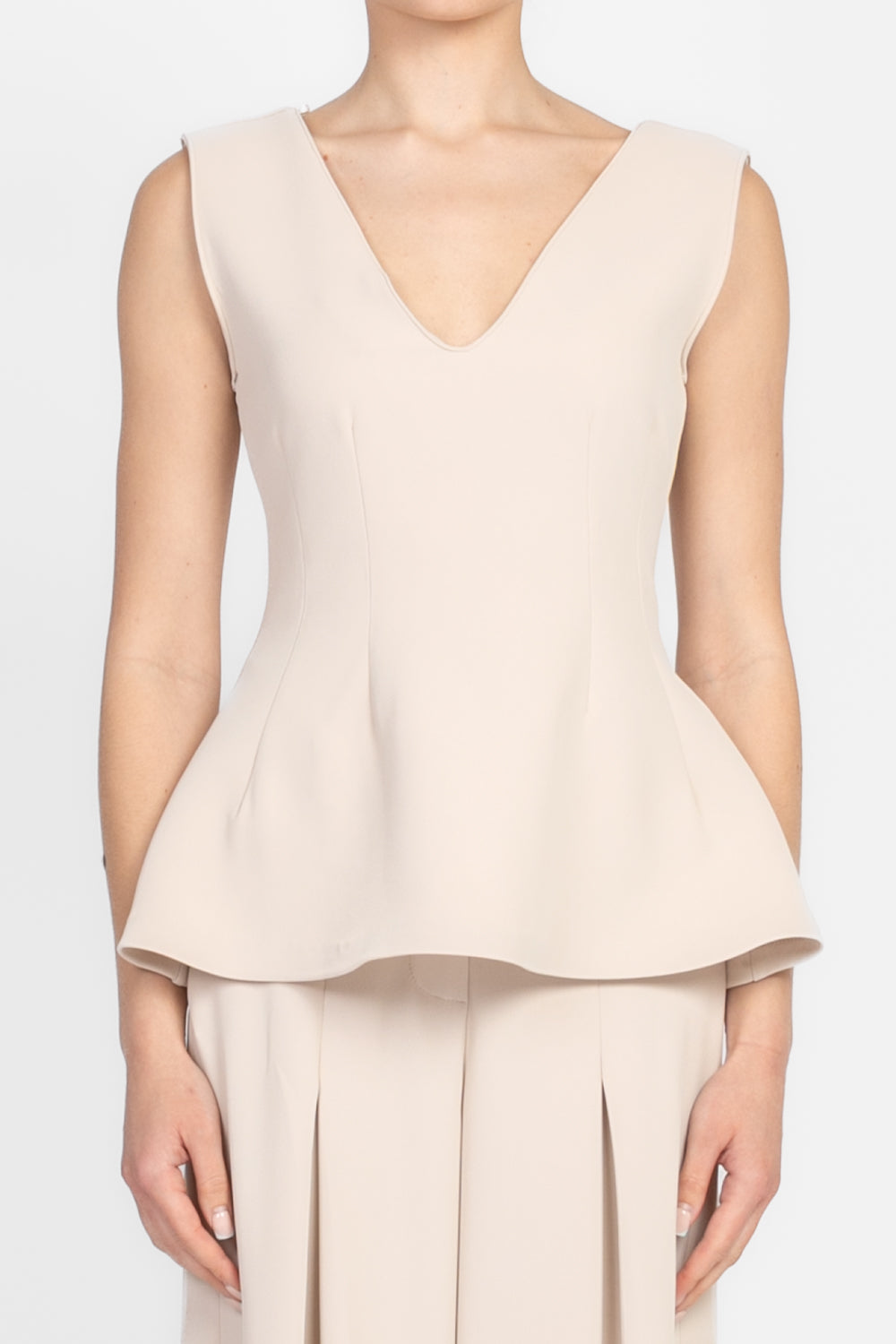 Tensione In - Top peplum con fiore Art. OH874